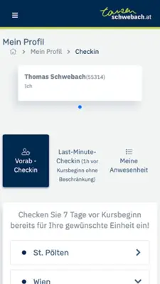 Tanzschule Schwebach android App screenshot 2